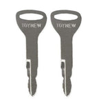 Ignition Keys for Toyota Forklift ToyNew A62597 57591 23330 71 162597 2 Pack