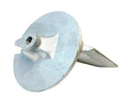 61A-45371-00-00 18-6119 Zinc Trim Tab Anode for Yamaha Outboards 200 225 250 HP