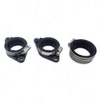 16211 MEA 670 Carb Intake Manifold Boot For Honda VTX1300 03 09 3 Pcs
