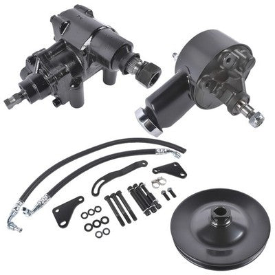 Power Steering Gear Box Conversion Kit for Chevrolet Biscayne Impala 1958-1964