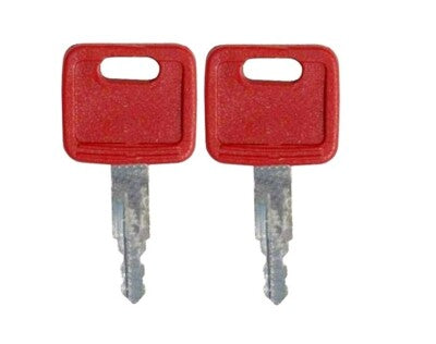 2 Keys for John Deere Hitachi Excavator Case Dozer New Holland H800 AT194969