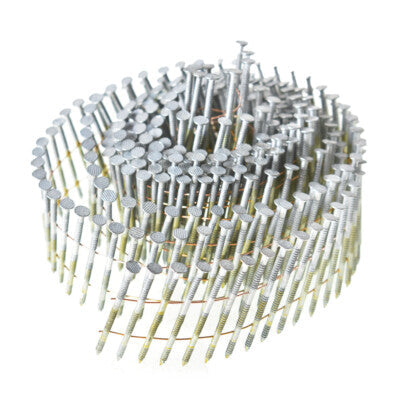 3600Pcs Siding Nails 1-1/2��� x .092��� Collated Wire Coil Full Round Head 15 Degree