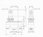 Micro Switch for Honeywell Moujen 15A 250V BZ 2RQ18 A2 BZ 2RQ784 MJ2 1308