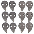 Total Kit 12pcs Stump Grinder Teeth Compatible Rayco Super Tooth 3144C and 3144T