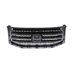 For Honda Pilot 2012-2015 12-15 Front Bumper Silver Grille Molding Surround Trim