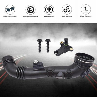 Air Induct Duct Pipe Throttle Intercooler 13717599294 For BMW 335i E92 E93