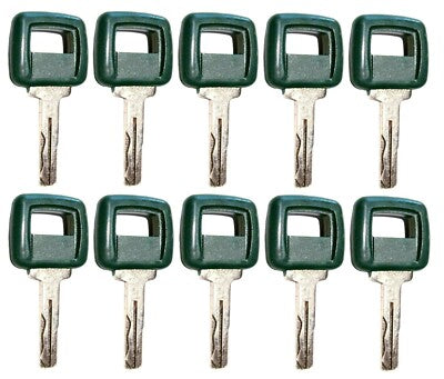 11039228 17225331 Ignition Keys for Volvo Loader Articulated Hauler 10 Pack