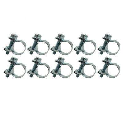 30 Pcs 1/4" FUEL INJECTION HOSE CLAMP / AUTO Fuel clamps���11mm-13mm���