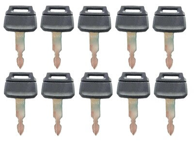 K250 Keys for Kobelco New Holland Case Excavators Kawasaki Loader 10 Pack