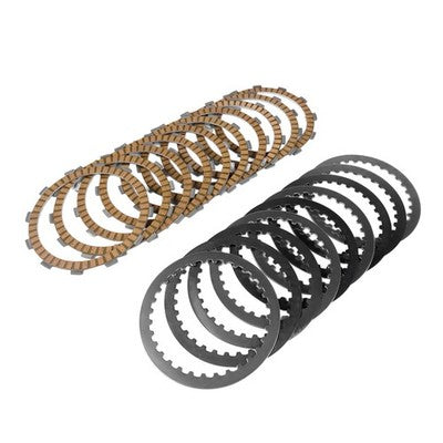 Clutch Friction Steel Plates Kit for Harley Dyna Wide Glide Road King 1999-2017