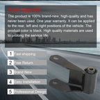 Rear Leaf Spring Shackle Bracket Hanger Kit For Ford F150 F250 F350 Pickup 4WD