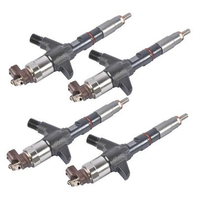 4X Common Rail Injector 0950005550 For Hyundai Mighty HD78 3.9L l4 DIESEL Turbo