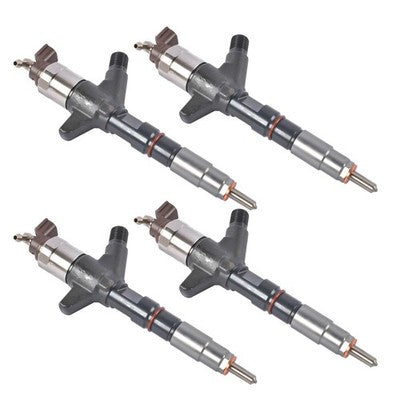 4X Common Rail Injector 0950005550 For Hyundai Mighty HD78 3.9L l4 DIESEL Turbo