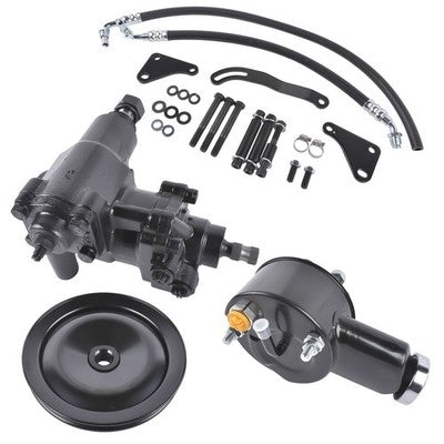 Power Steering Gear Box Conversion Kit for Chevrolet Biscayne Impala 1958-1964