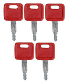 Keys AT194969 for John Deere Hitachi Excavator Case Dozer New Holland H800 5 Pack