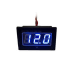 12V Trolling Motor Digital Volt Meter Battery Indicator Charge Status Blue
