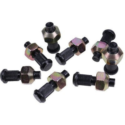 8X Lug Nut & Stud Kit For Bobcat Skid Steer 720 721 722 730 731 732 741 742 743