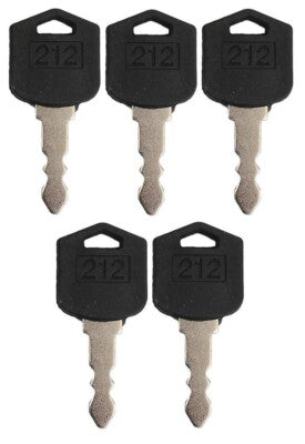 Ignition Keys for Doosan Daewoo Forklift D25 D35 G25 G35 D554212 5 Pack