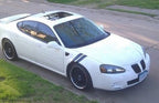 4 Inch Dual Fender Stripe Hash Mark Decal Kit for Pontiac Grand Prix