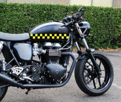 Checkered Flag Vinyl Decal Tape Motorcycle Helmet Bike Tank Sticker 20 ft
