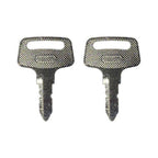 Ignition Key For Kubota Lawn Mower Tractor Heavy Equipment 55150 430 158 2 Pack