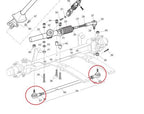 Tie Rod End Driver Passenger Side Set for EZGO TXT 2001-Up 70902-G02 70902-G01