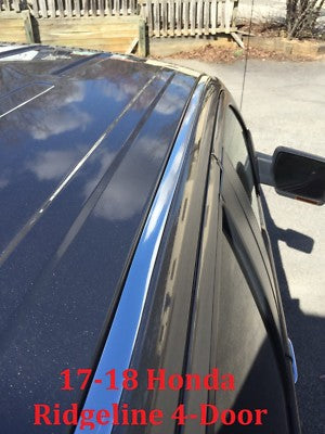 Roof Trim Molding Kit for Honda Ridgeline 2017 2019 Chrome