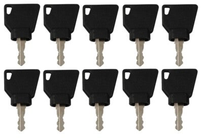 10 Ignition Keys for JCB Volvo Mini Excavator Loader 3CX 701 45501 14607