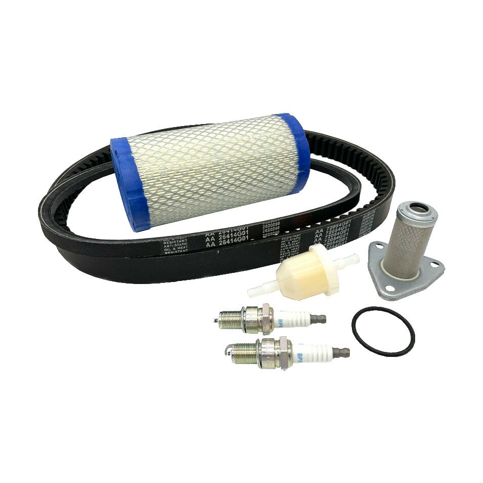 Tune Up Kit for 06-07 Ezgo TXT 295 350cc Drive Starter Belts Filters Plugs