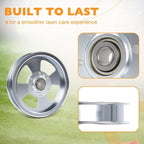 5102831 Flat Idler Pulley for Ferris 48 52 61 72 Deck Lawn Mower 5104717 3 Pack