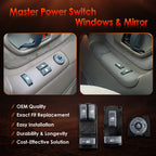 Master Power Window and Mirror Switch Control for Chevy GMC C K 1500 3500 Tahoe