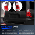 81551-35320 Rear Tail Light Assembly for Toyota 4Runner 2006-2009 Pair