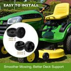 7340973 73404155 Lawn Mower Deck Roller Wheel Kit For Cub Cadet Craftsman 4pc