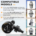 Air Pressure Gauge Release Valve 0-60PSI for Jandy CL CV DEL DEV JS Series