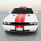 Vinyl Rally Stripes Racing Stripe Hood Trunk Roof for Dodge Challenger 10 Inch