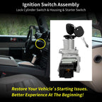 Ignition Lock Cylinder Switch Housing For Chevy Silverado GMC Sierra 03 To 07