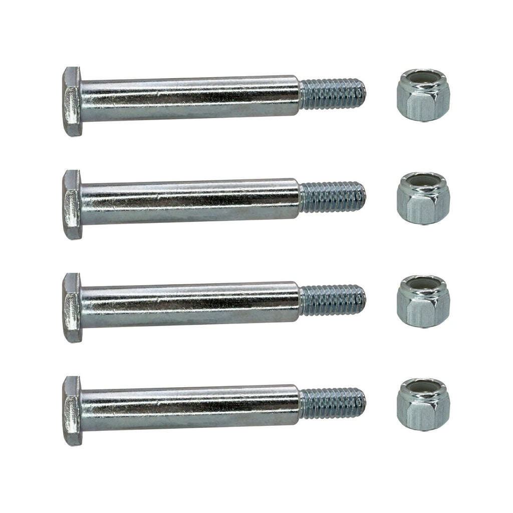 Deck Wheel Bolts with Lock Nuts for Cub Cadet Husqvarna 137644 738 3056 4 Pack