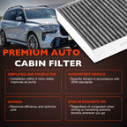 13718577170 Cabin Air Filters for BMW X5 X6 X7 530i 540i 840i 2017 24 3X