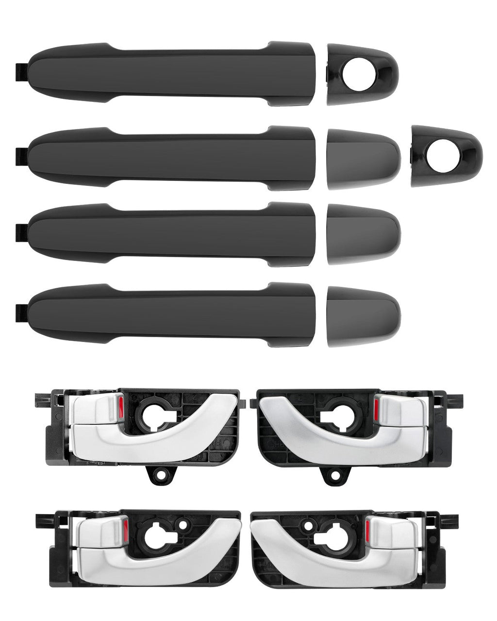 826513K000 Outside Interior Door Handle Set for Hyundai Sonata 2006-2008