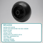 Mower Deck Anti Scalp Wheel Kit for Exmark 103 3168 116 9981 Kubota 4 Piece