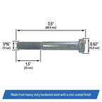 2 Clutch Bolt 710-3157A 710-04379A for Cub Cadet MTD White Columbia Craftsman