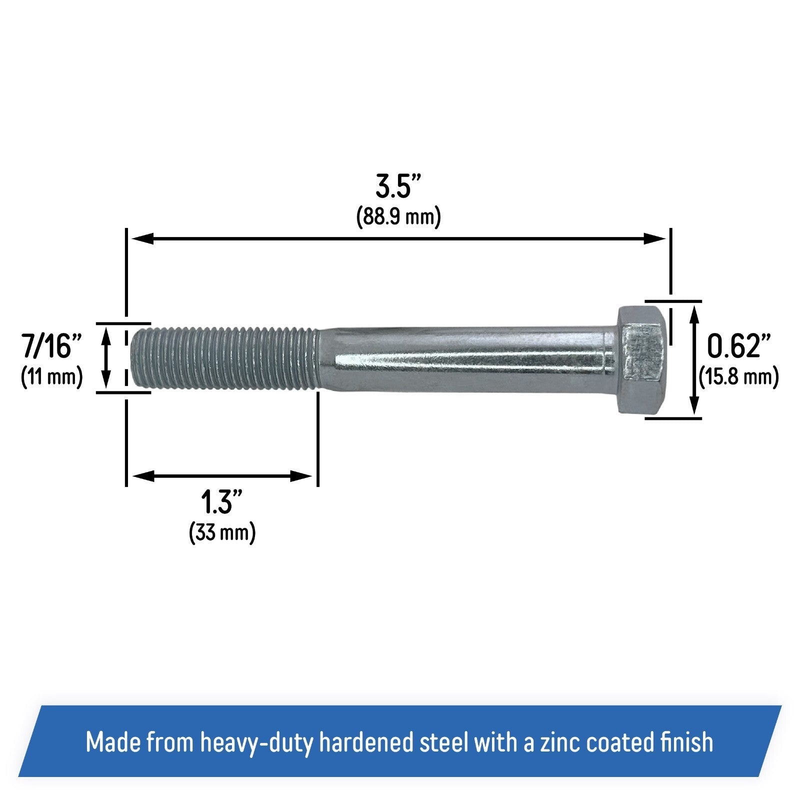 2 Clutch Bolt 710-3157A 710-04379A for Cub Cadet MTD White Columbia Craftsman