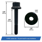 Harmonic Balancer Bolt for Chevrolet Gen III IV LS SBC 4.8L 5.3L 5.7L 6.0L 6.2L