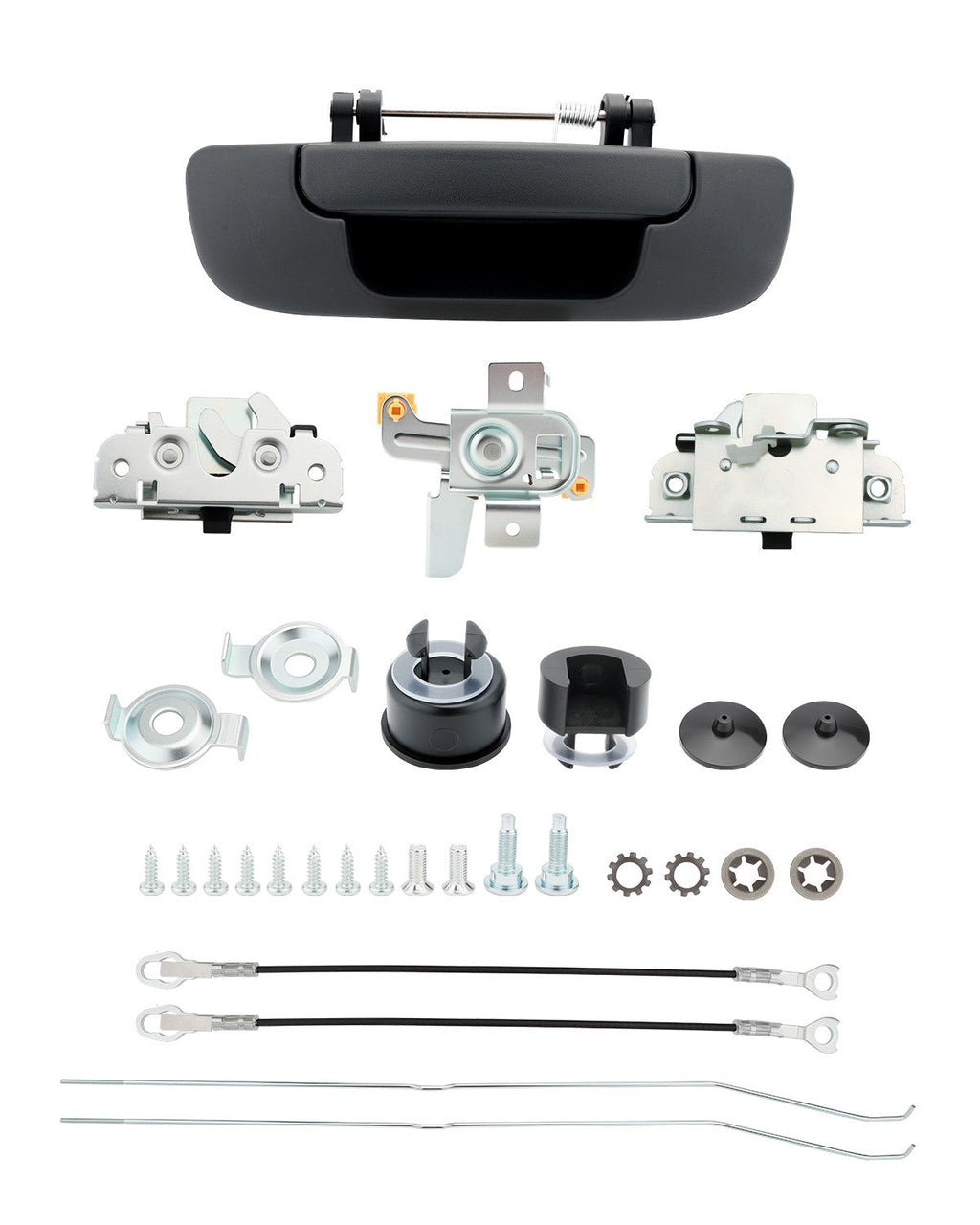 Tailgate Latch Rebuild Kit Rear Handle Bezel for Dodge Ram 1500 2500 3500 02 09