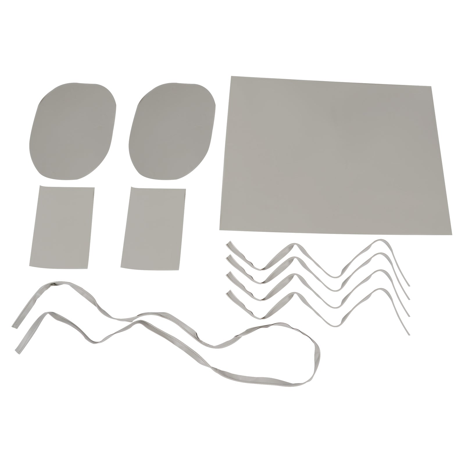 Red Gray Full Set Seat Covers for Sea-Doo Speedster 150 2007-2011
