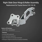 68380 08031 Right Center Sliding Door Hinge Roller for Toyota Sienna 2004 to 2010