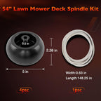 54 Mower Blade Spindle Belt Wheel Idler Kit For Cub Cadet ZT1 ZT2 Troy Bilt MTD