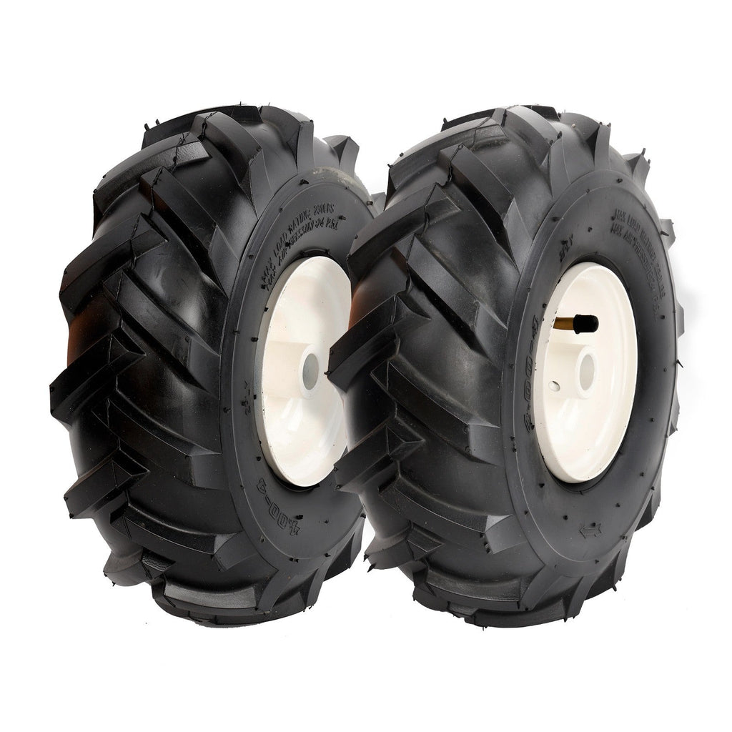 11x4.00x4 Tiller Tire Wheel For Craftsman Troy Bilt 3 1/8 3/4 Axle 2 Piece