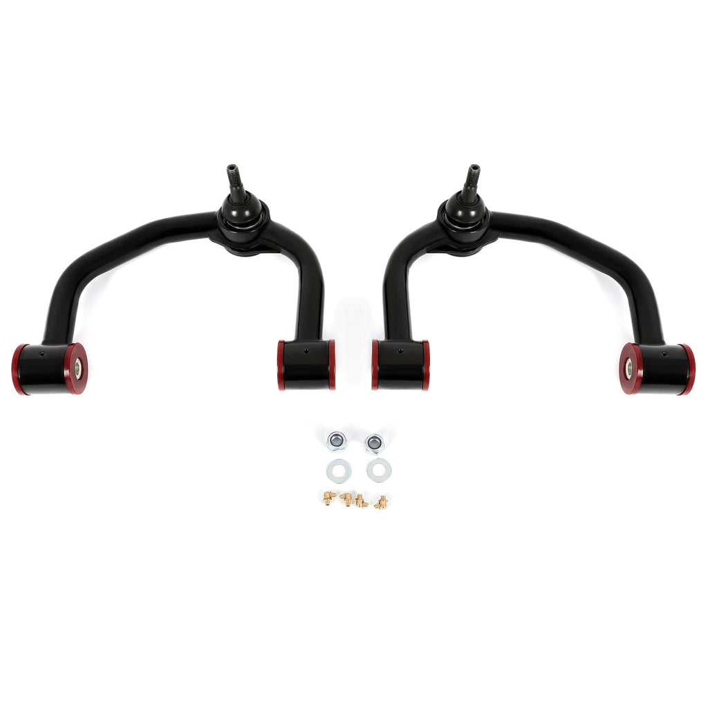 Front Upper Control Arms for Ford F150 2004-2022 Powder Coated LH RH 0-4 Inch Lift