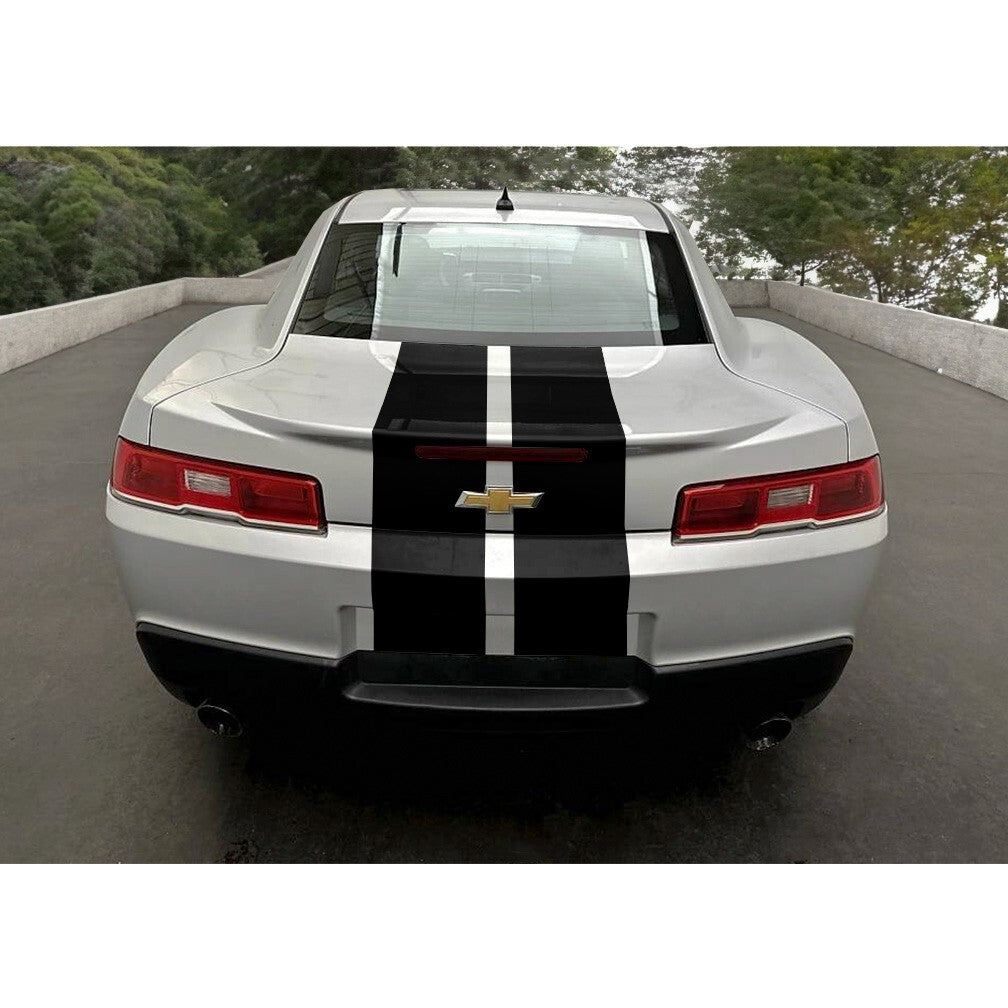9 Inch Vinyl Rally Stripes Racing Stripe Kit Hood Trunk Roof for Chevy Camaro